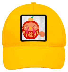 Gorra infantil con parche Año del Gallo
