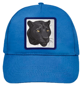 Gorra infantil con parche Pantera