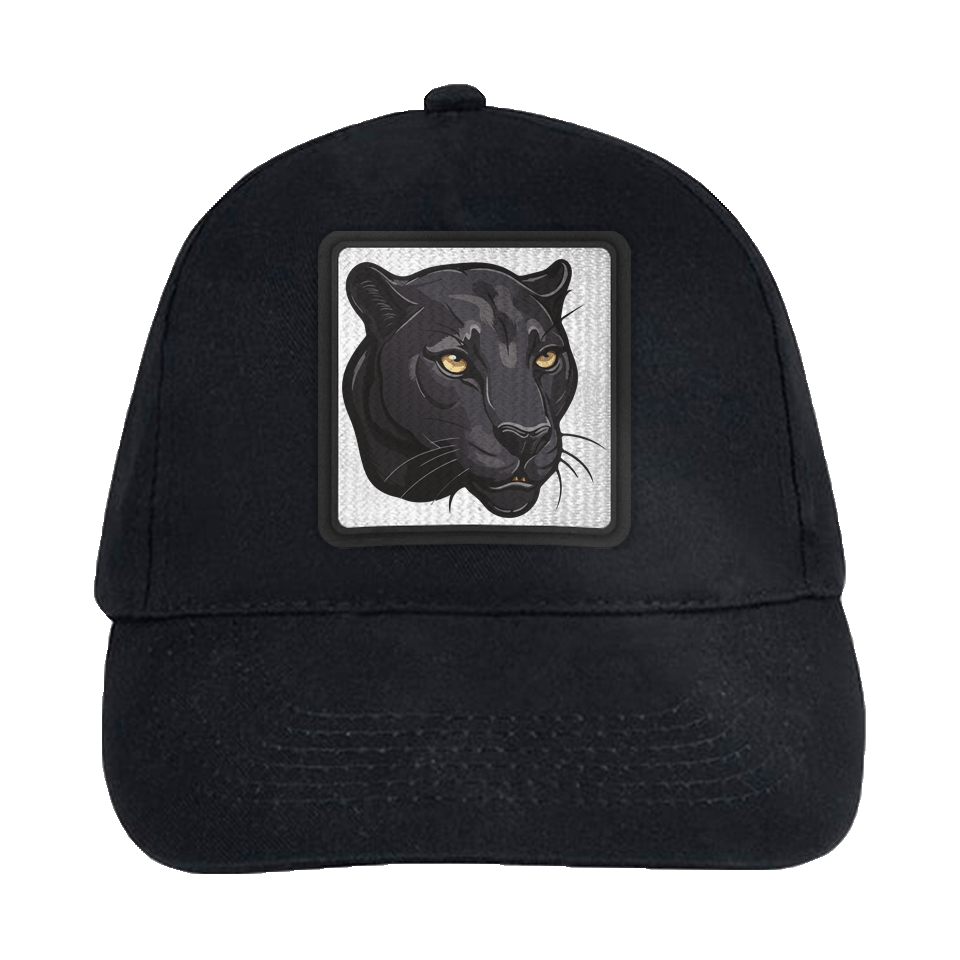 Gorra infantil con parche Pantera