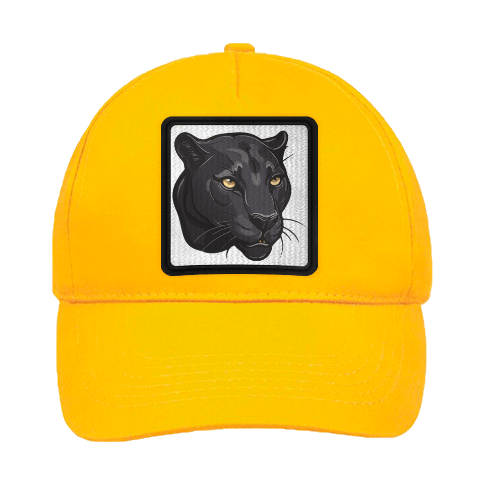 Gorra infantil con parche Pantera