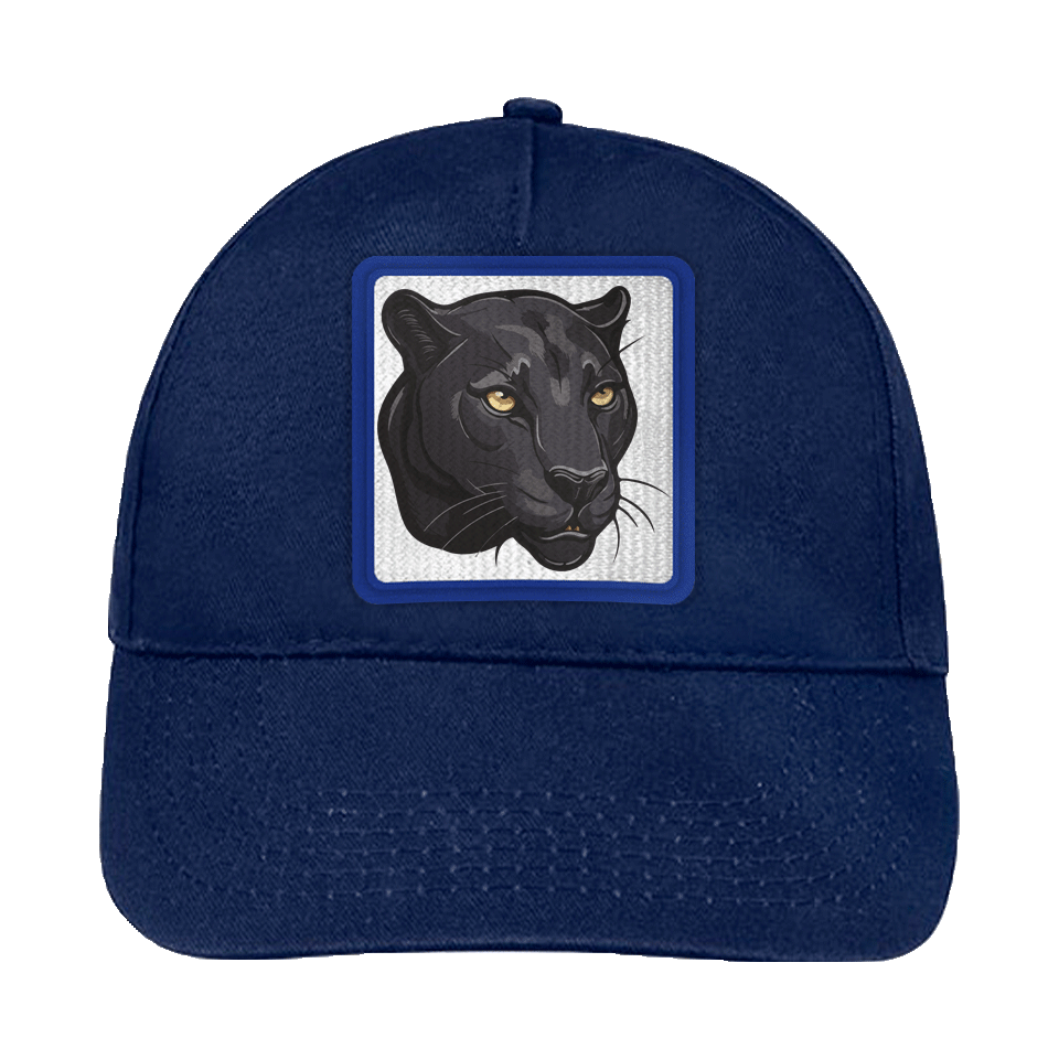 Gorra infantil con parche Pantera