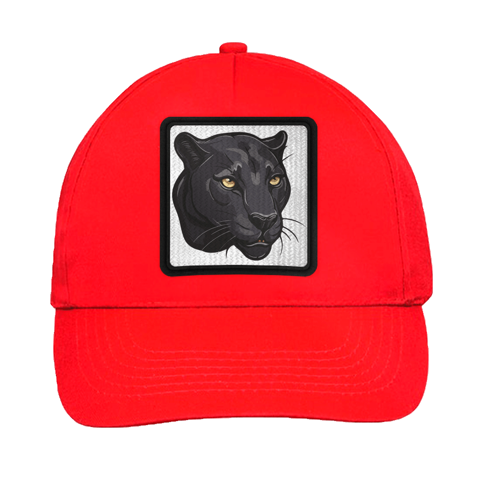 Gorra infantil con parche Pantera