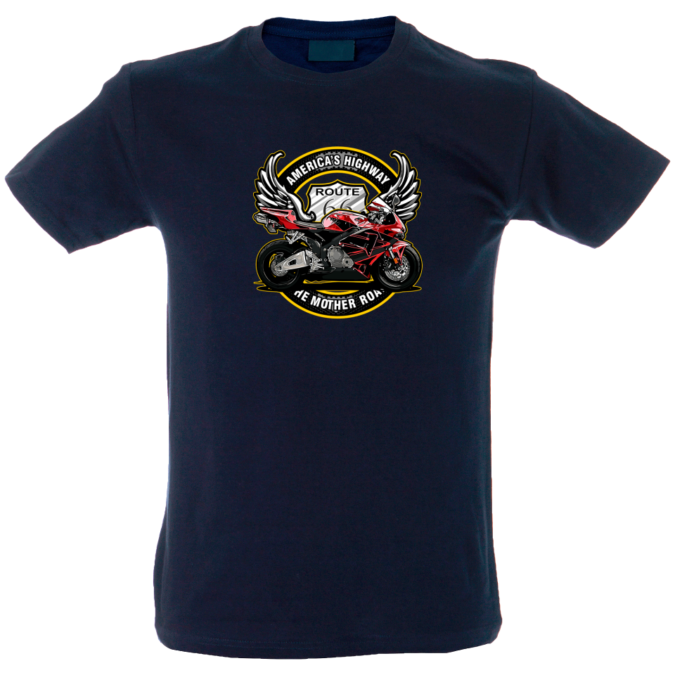 Camiseta hombre ruta 66