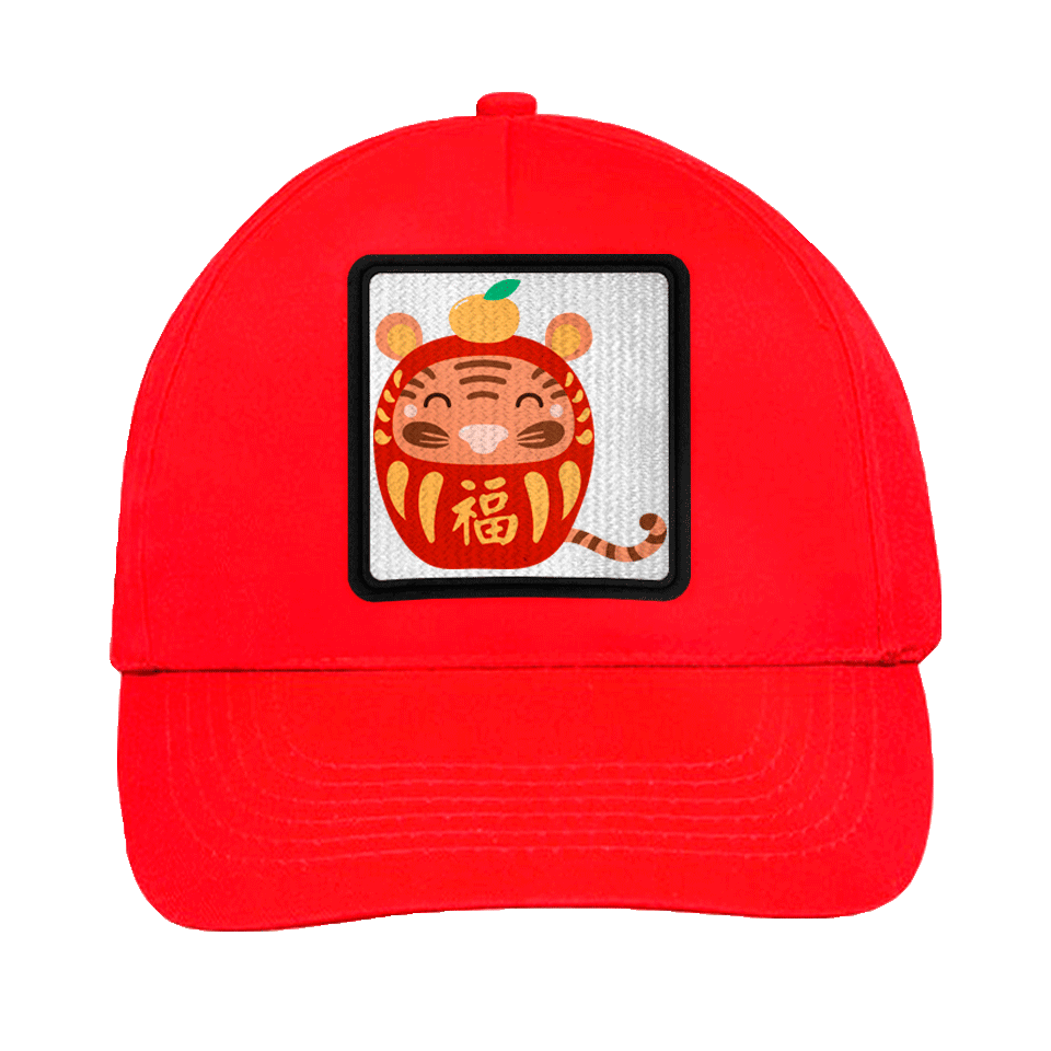 Gorra infantil con parche Año del Tigre