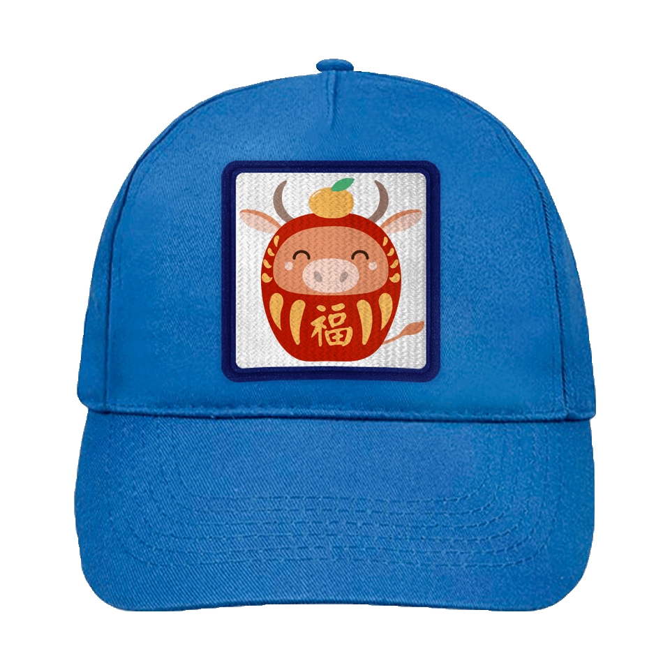 Gorra infantil con parche Año del Buey