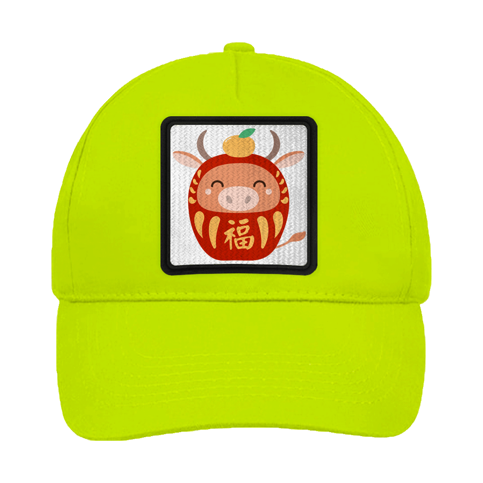 Gorra infantil con parche Año del Buey