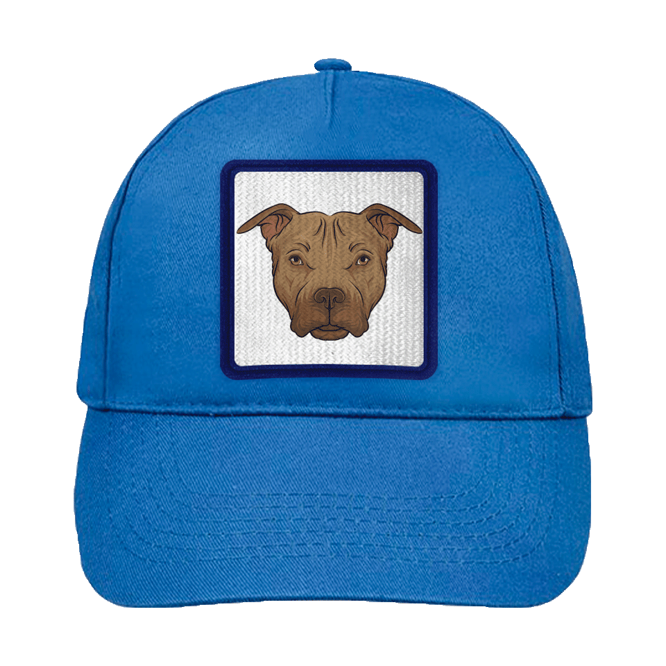 Gorra infantil con parche Pitbull