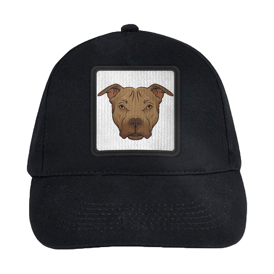 Gorra infantil con parche Pitbull