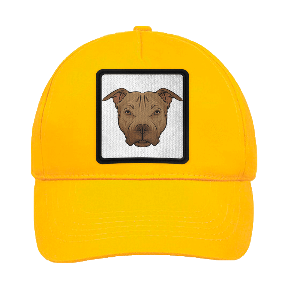 Gorra infantil con parche Pitbull