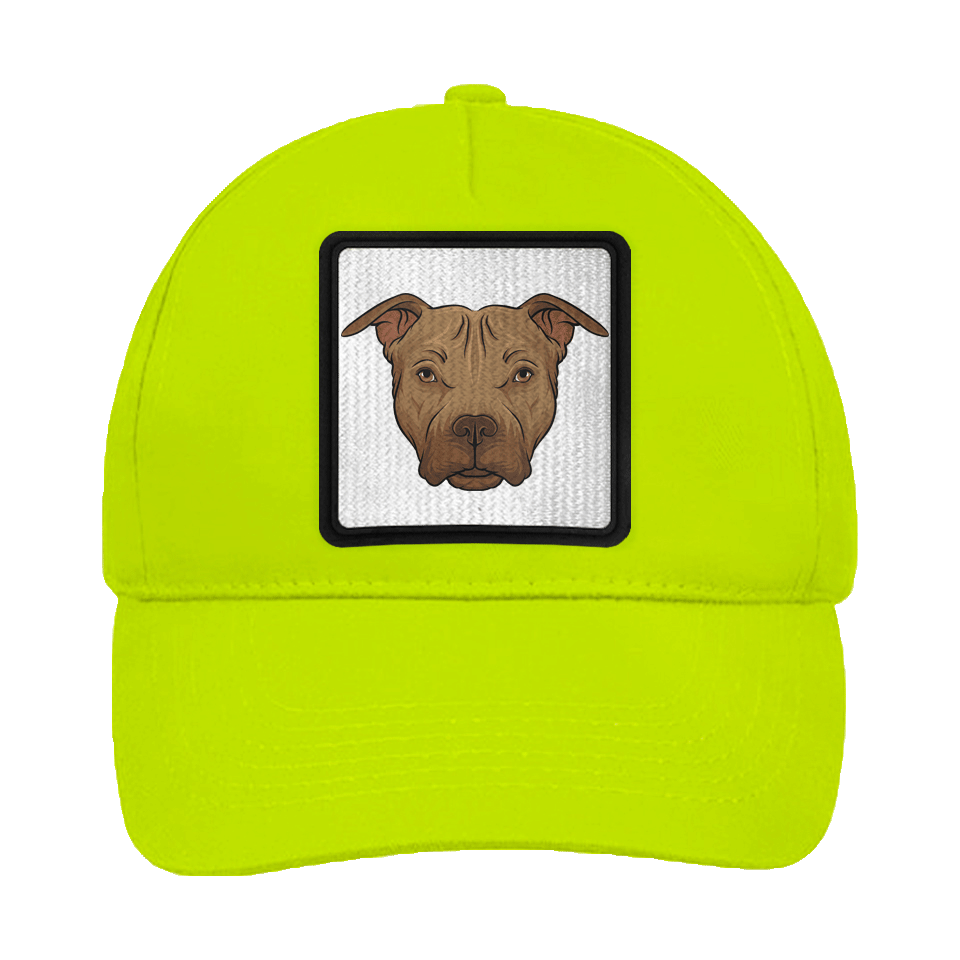 Gorra infantil con parche Pitbull