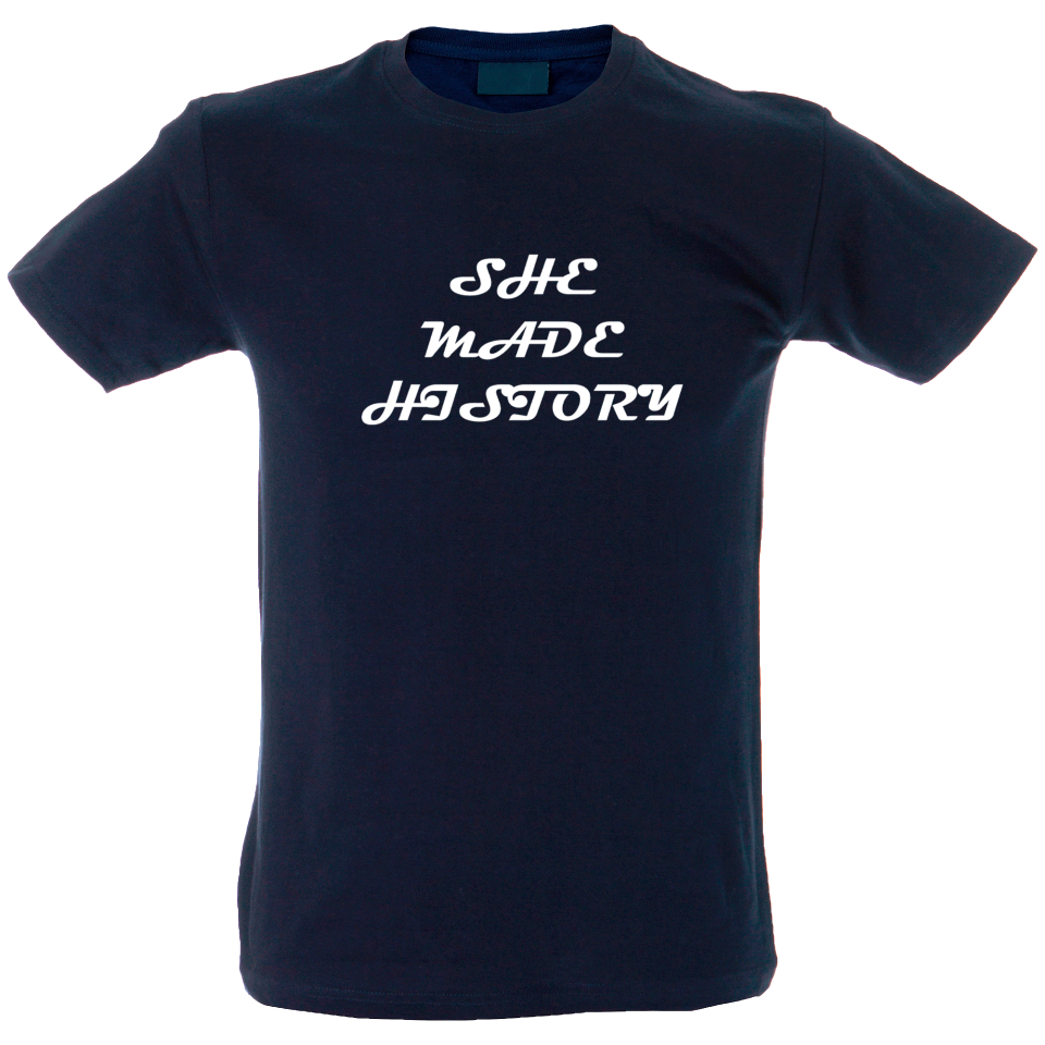 Camiseta hombre she made history