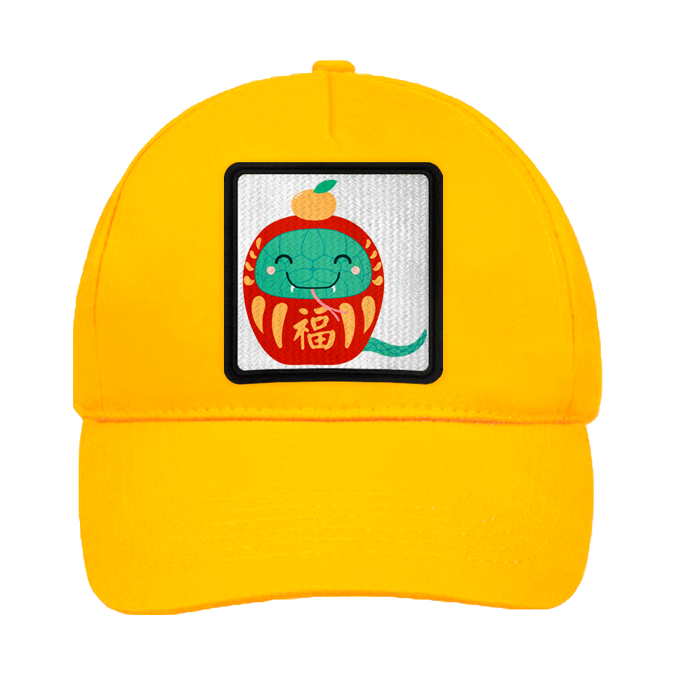 Gorra infantil con parche Año de la Serpiente