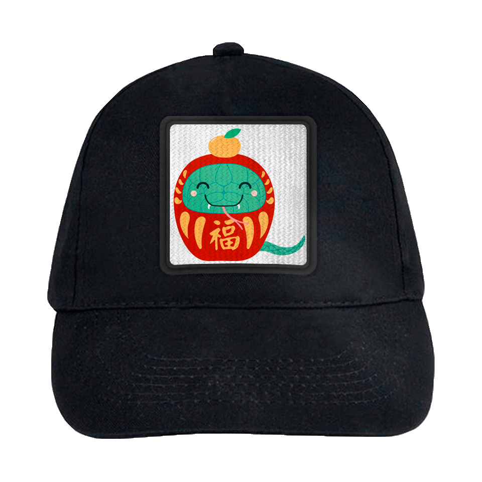 Gorra infantil con parche Año de la Serpiente