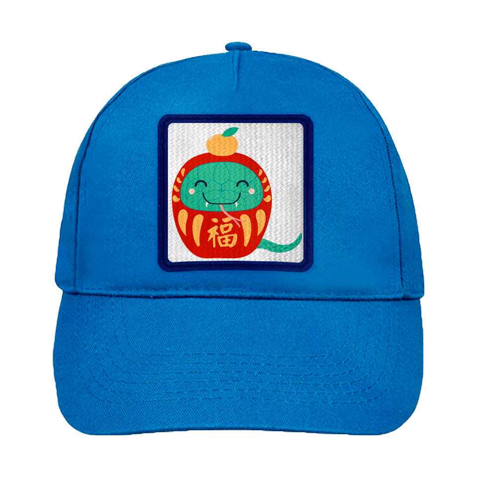 Gorra infantil con parche Año de la Serpiente