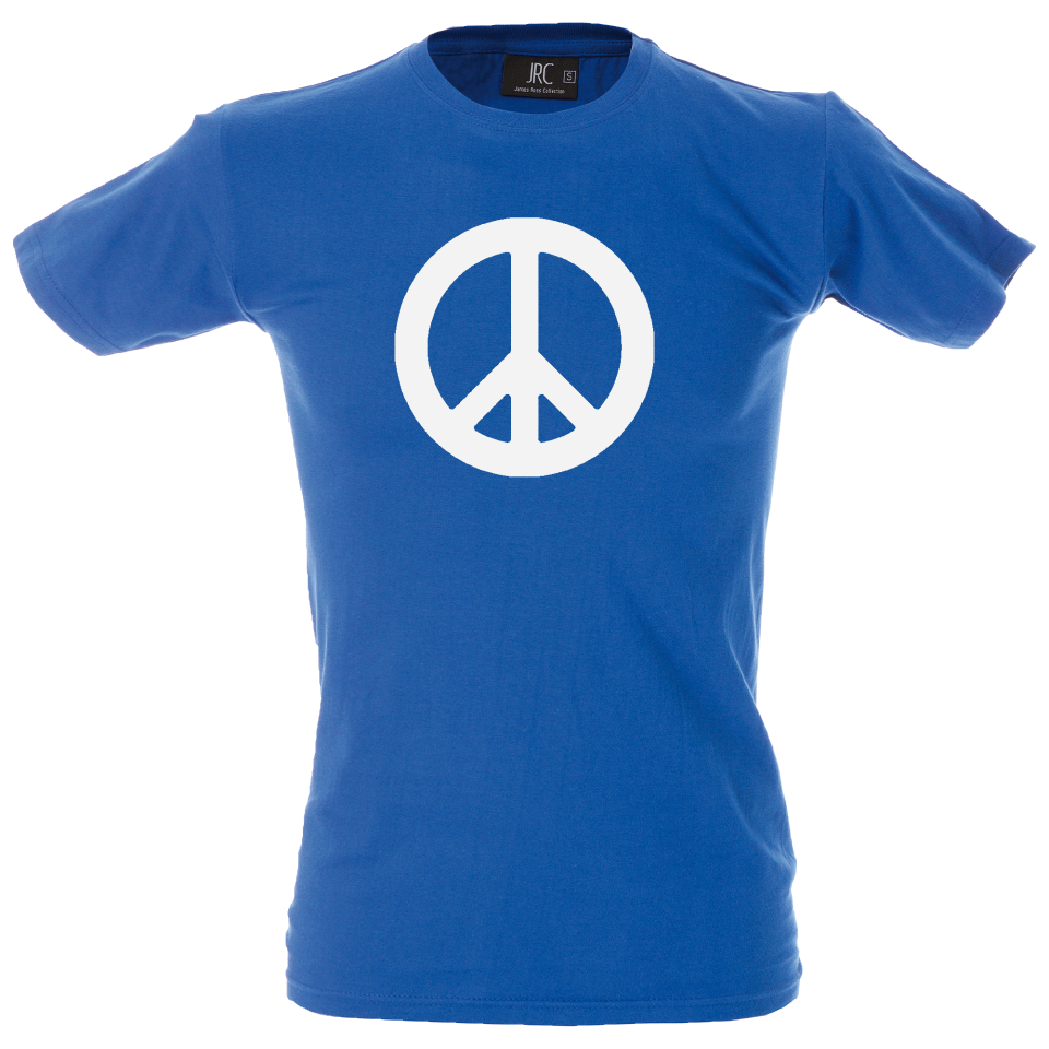 Camiseta hombre signo paz