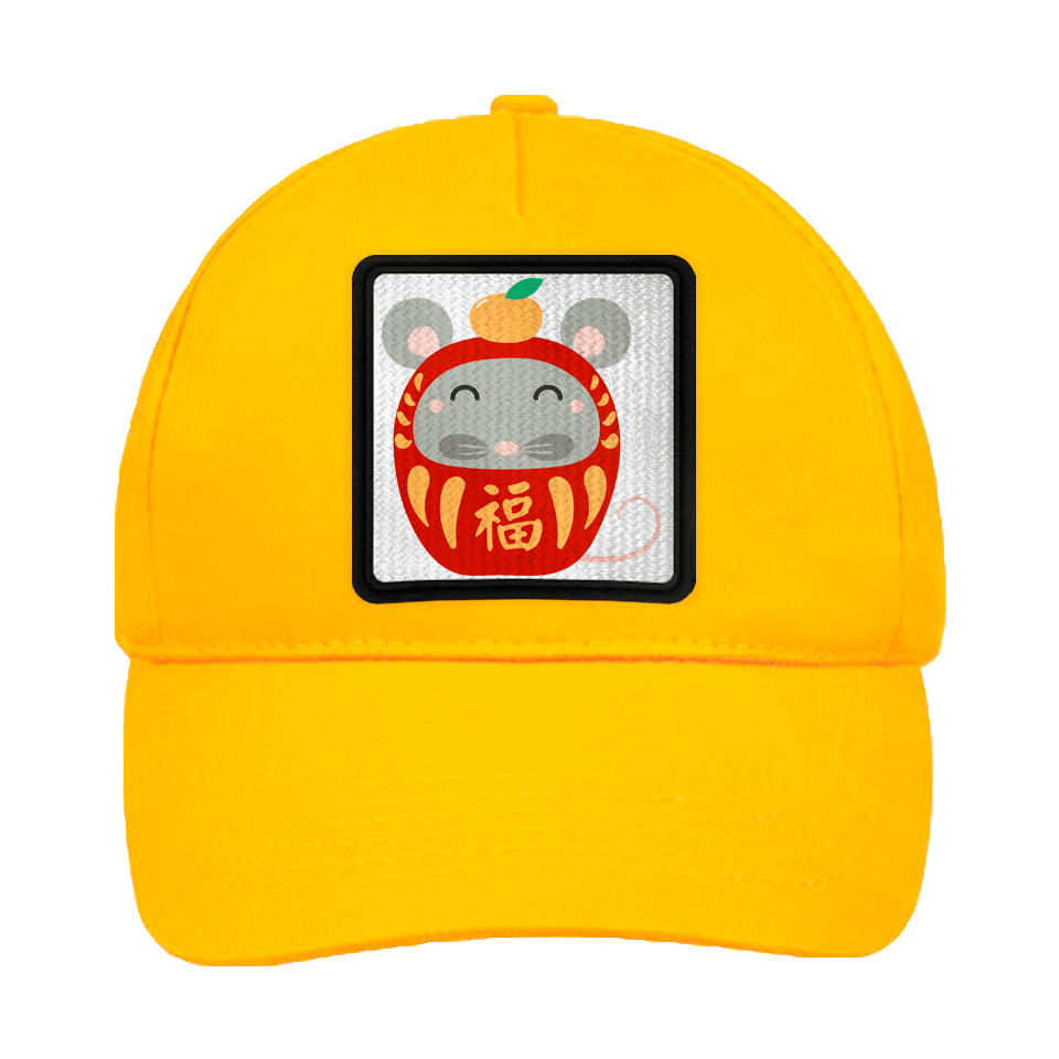 Gorra infantil con parche Año de la Rata