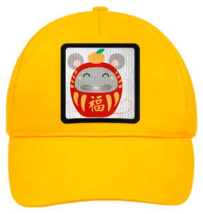 Gorra infantil con parche Año de la Rata