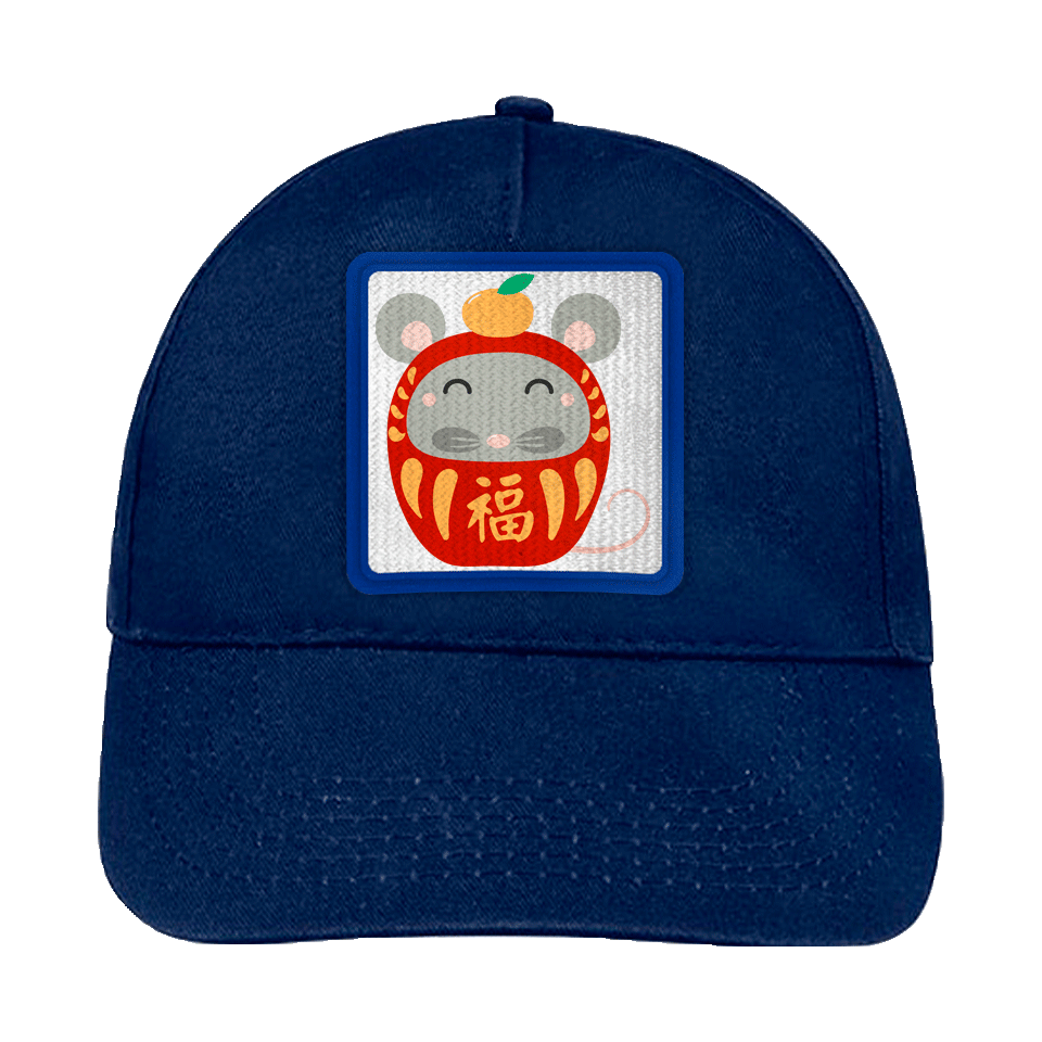 Gorra infantil con parche Año de la Rata