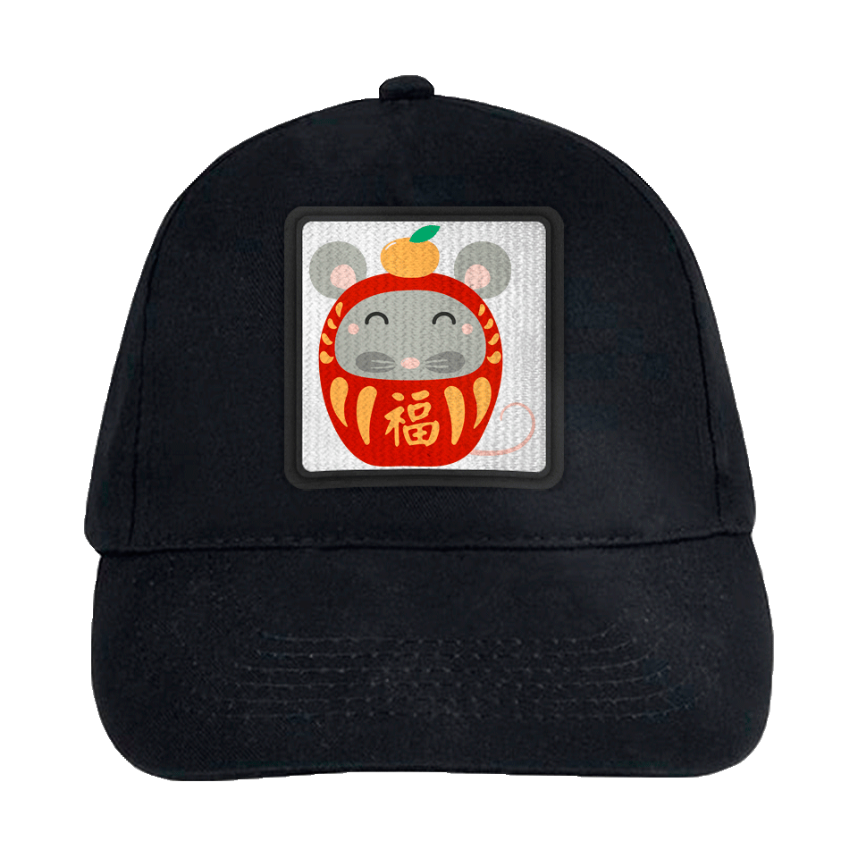 Gorra infantil con parche Año de la Rata