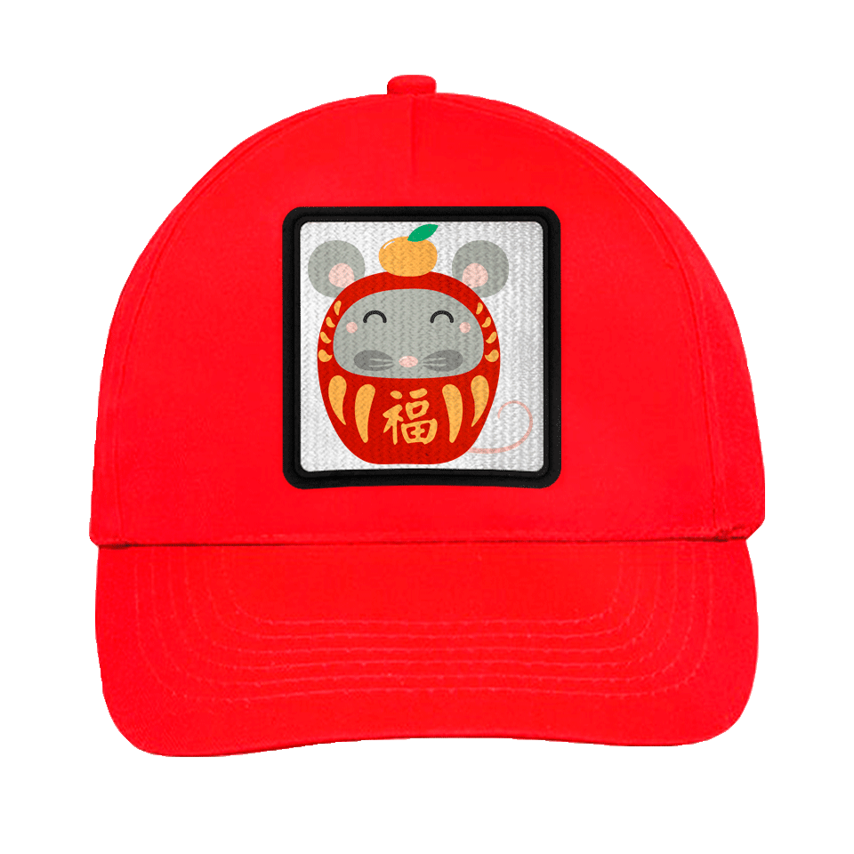 Gorra infantil con parche Año de la Rata