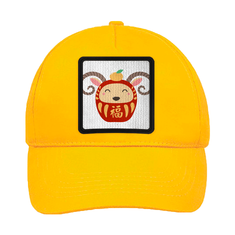 Gorra infantil con parche Año de la Cabra