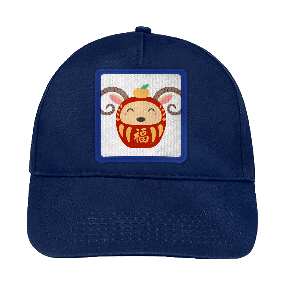 Gorra infantil con parche Año de la Cabra