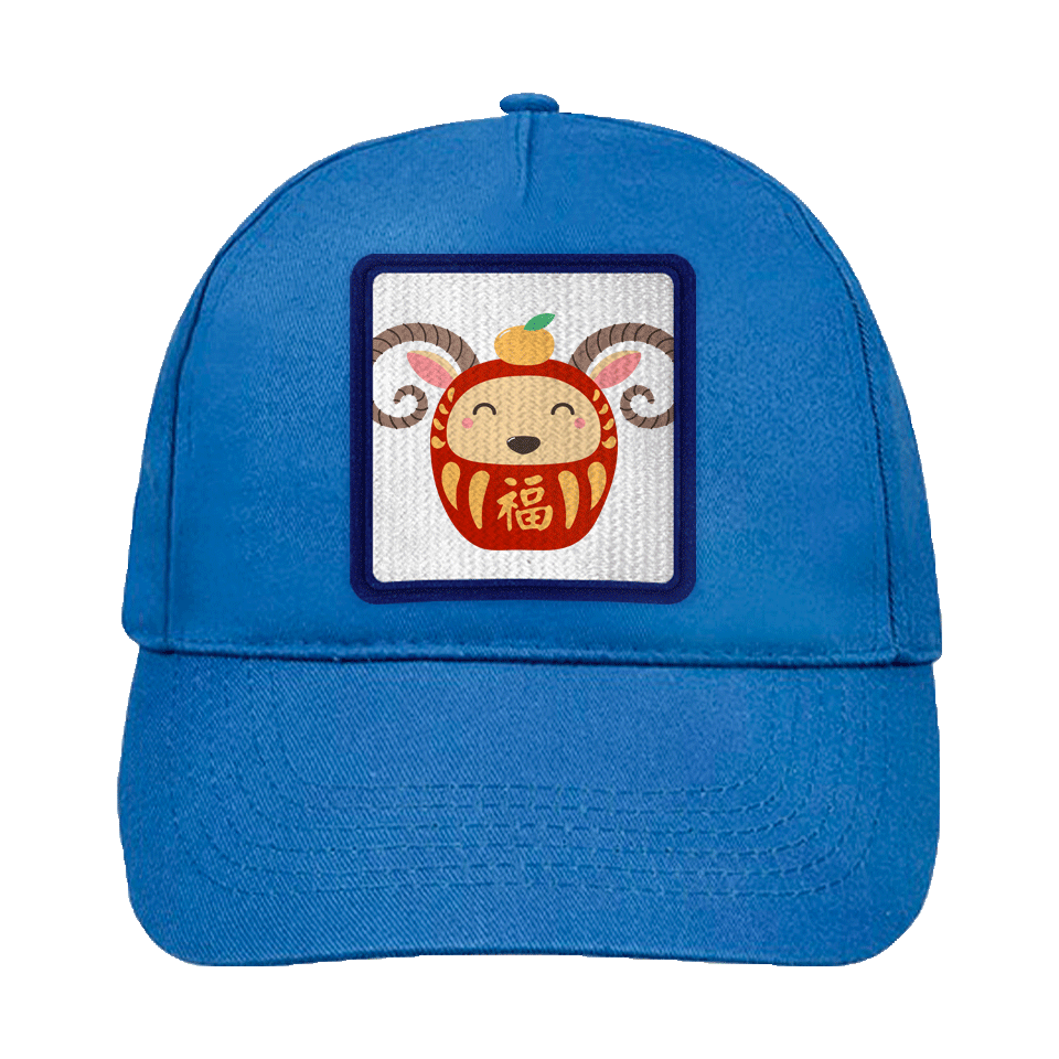 Gorra infantil con parche Año de la Cabra