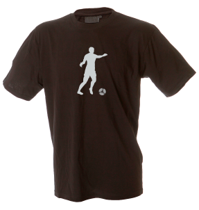 Camiseta hombre silueta jugador