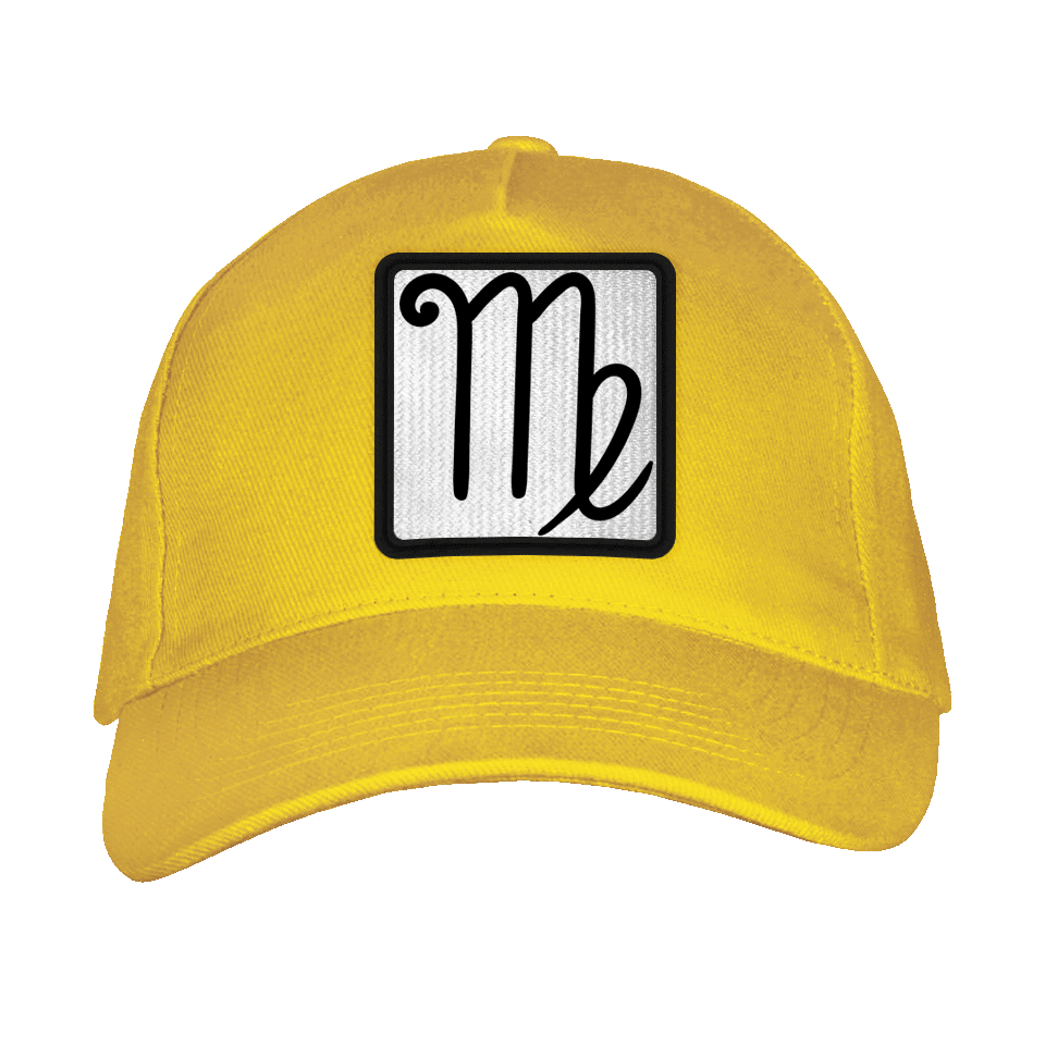 Gorra adulto con parche Símbolo Virgo