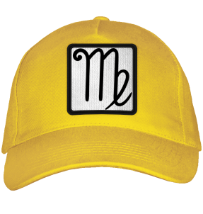 Gorra adulto con parche Símbolo Virgo