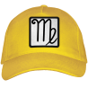Gorra adulto con parche Símbolo Virgo