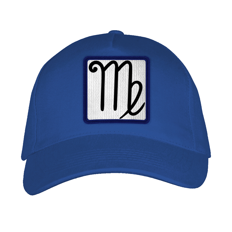 Gorra adulto con parche Símbolo Virgo
