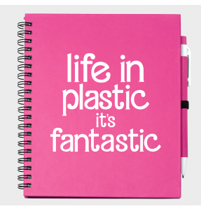 Libreta con bolígrafo Life In Plastic It's Fantastic