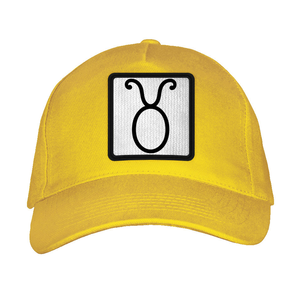 Gorra adulto con parche Símbolo Tauro