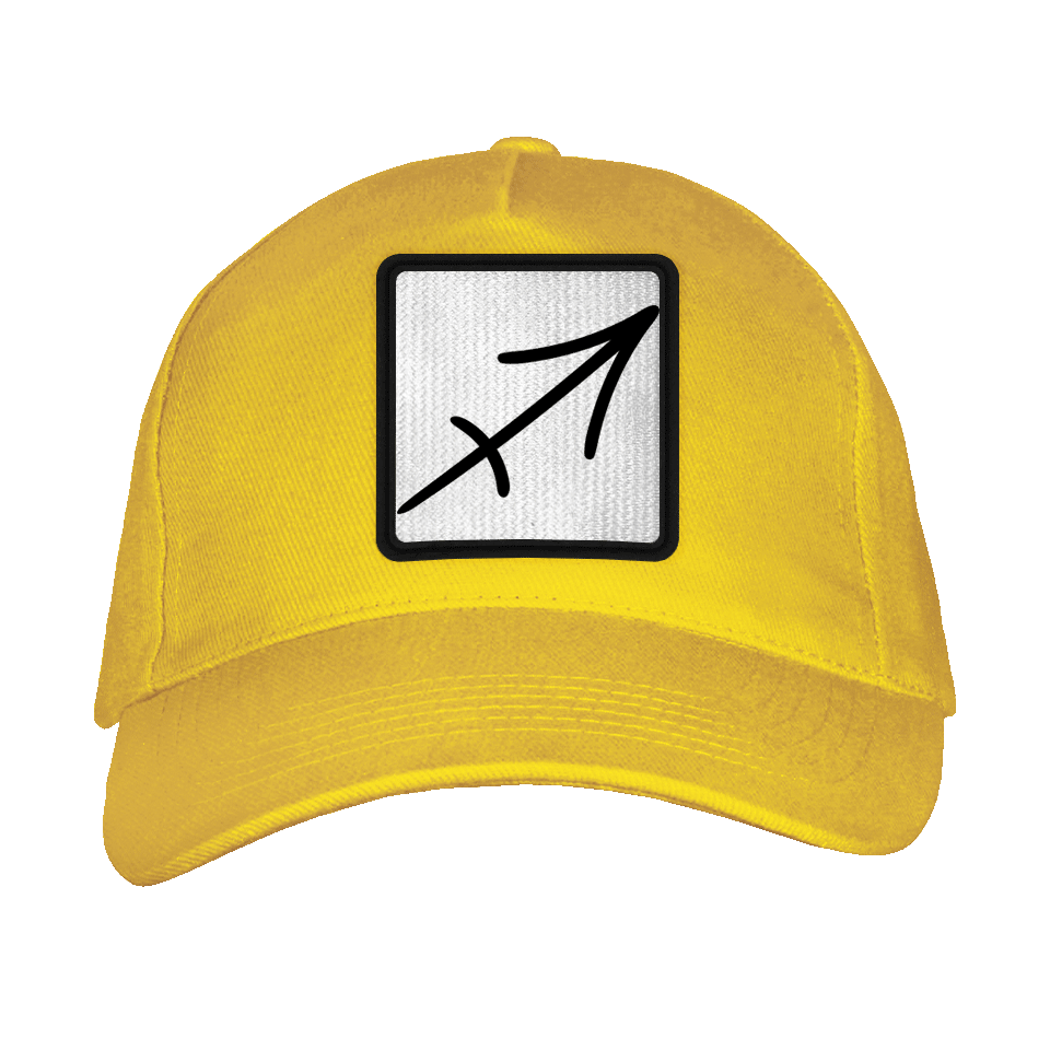 Gorra adulto con parche Símbolo Sagitario