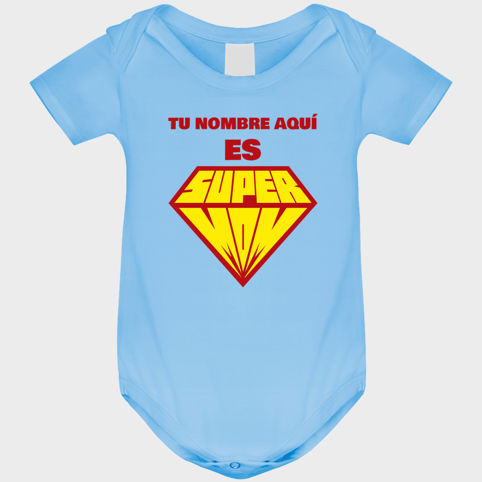 Body bebé para el día de la madre diseño Supermom