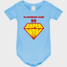 Body bebé para el día de la madre diseño Supermom