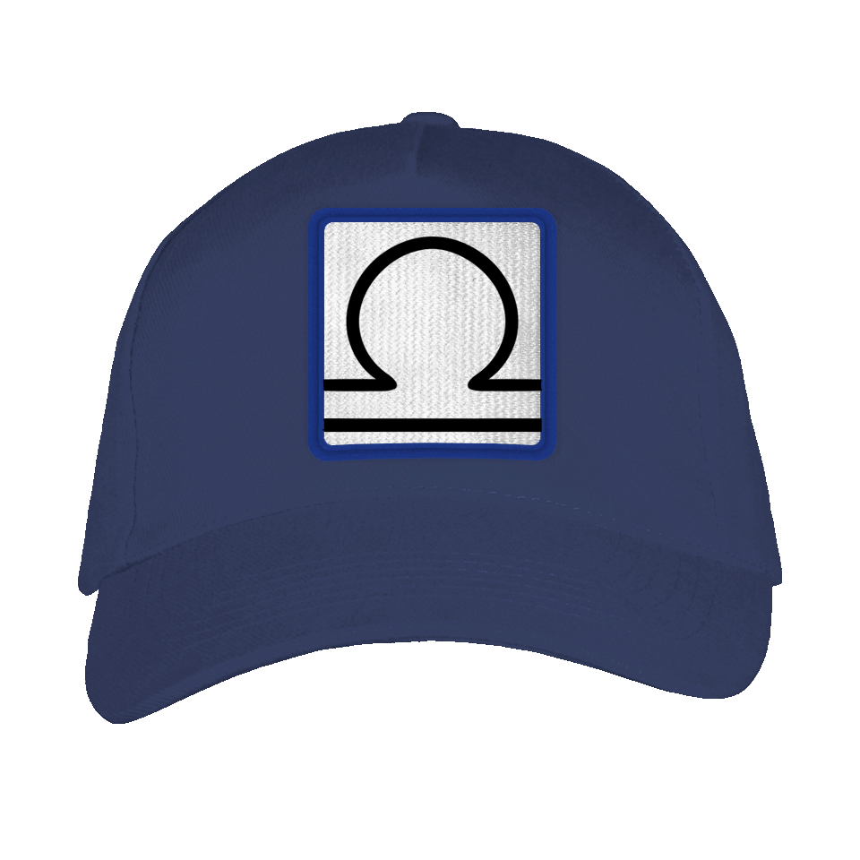 Gorra adulto con parche Símbolo Libra