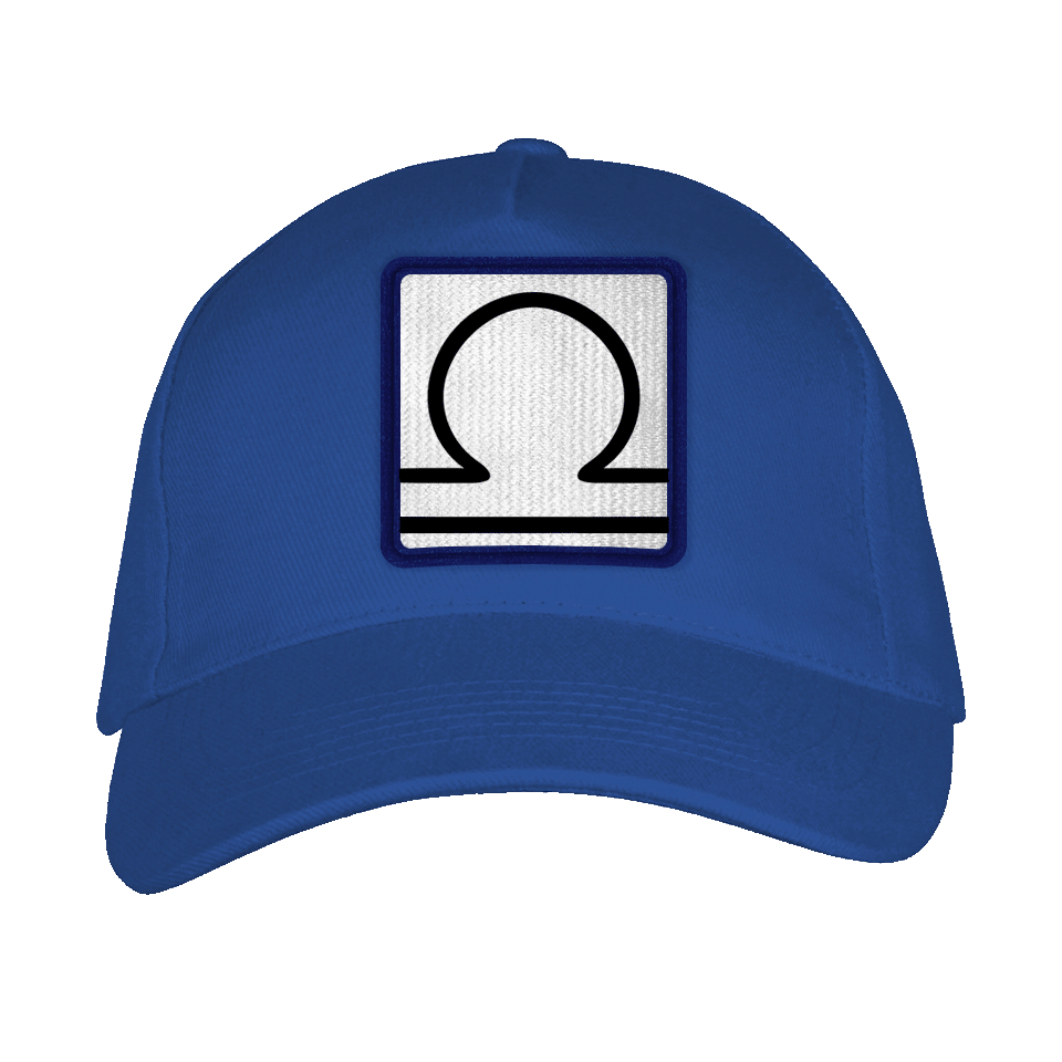 Gorra adulto con parche Símbolo Libra