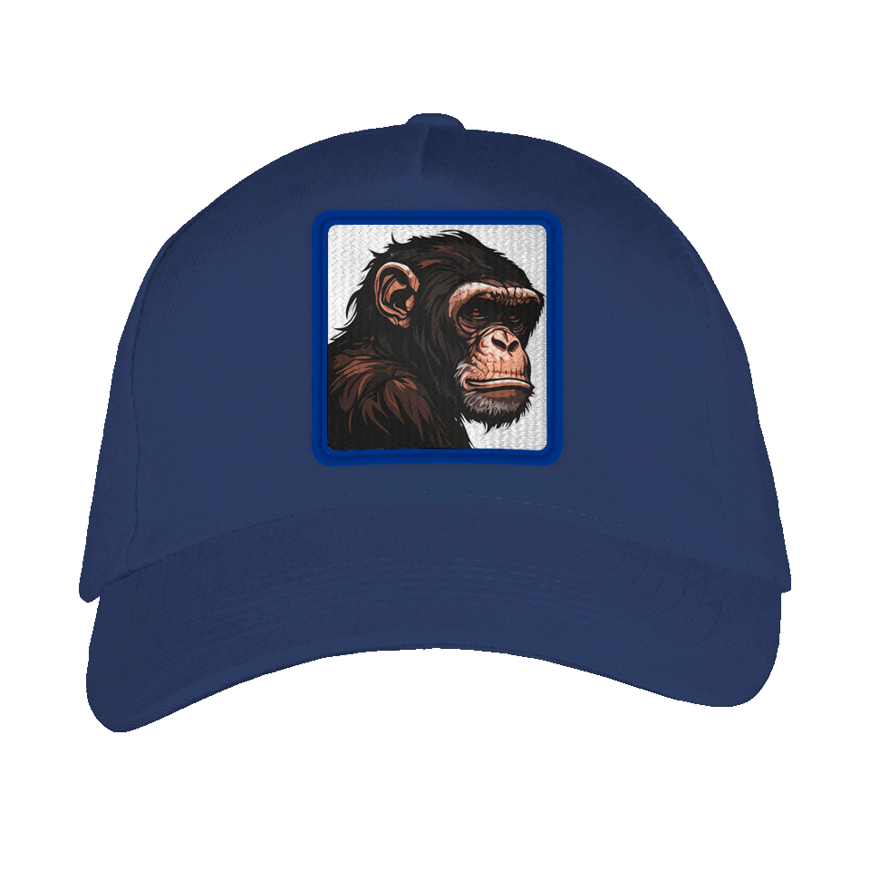 Gorra adulto con parche Simio