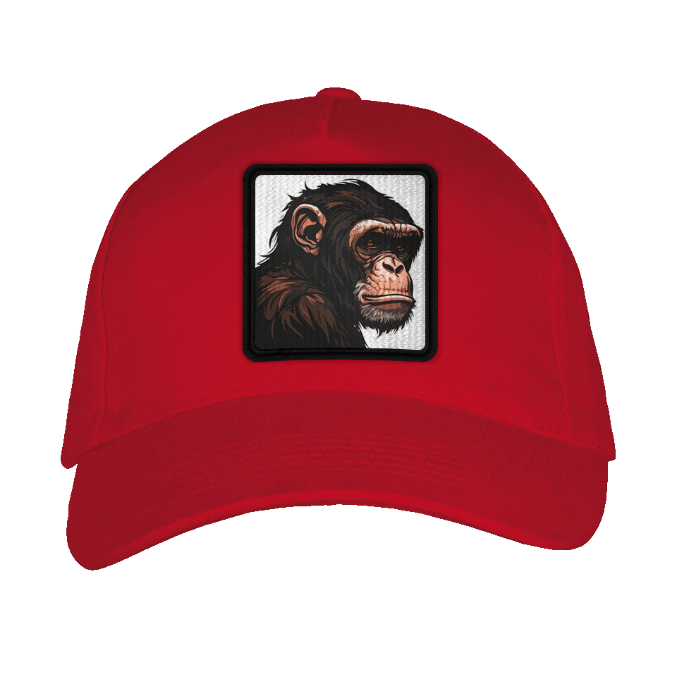 Gorra adulto con parche Simio
