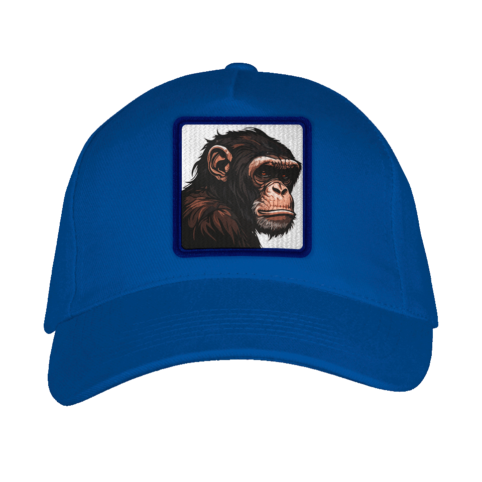 Gorra adulto con parche Simio