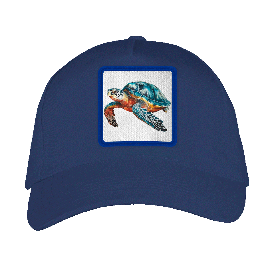 Gorra adulto con parche Tortuga Marina