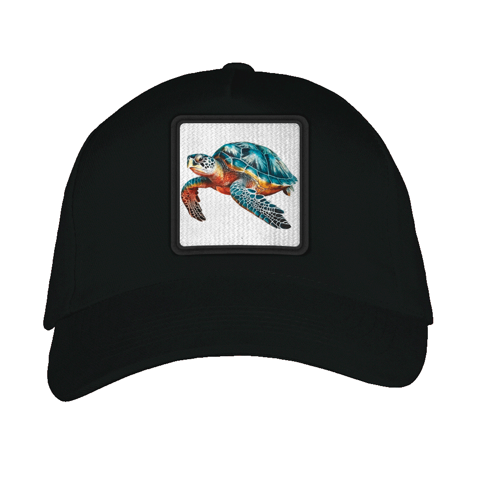 Gorra adulto con parche Tortuga Marina