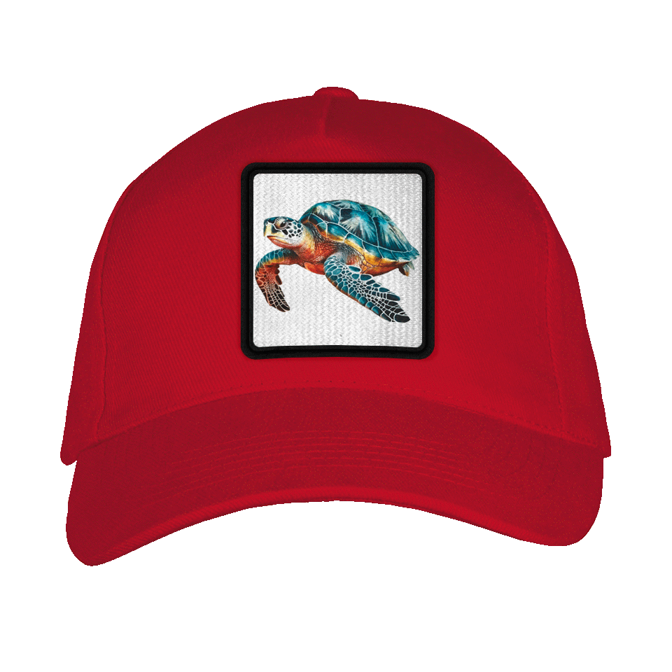 Gorra adulto con parche Tortuga Marina