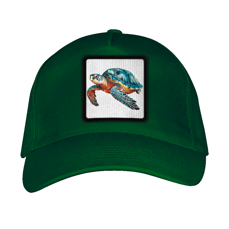 Gorra adulto con parche Tortuga Marina