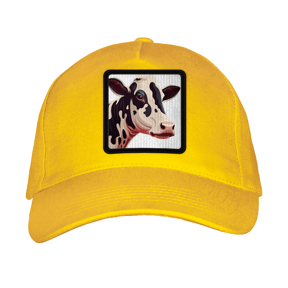 Gorra adulto con parche Vaca