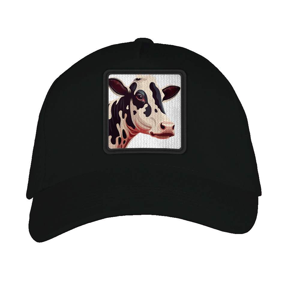 Gorra adulto con parche Vaca
