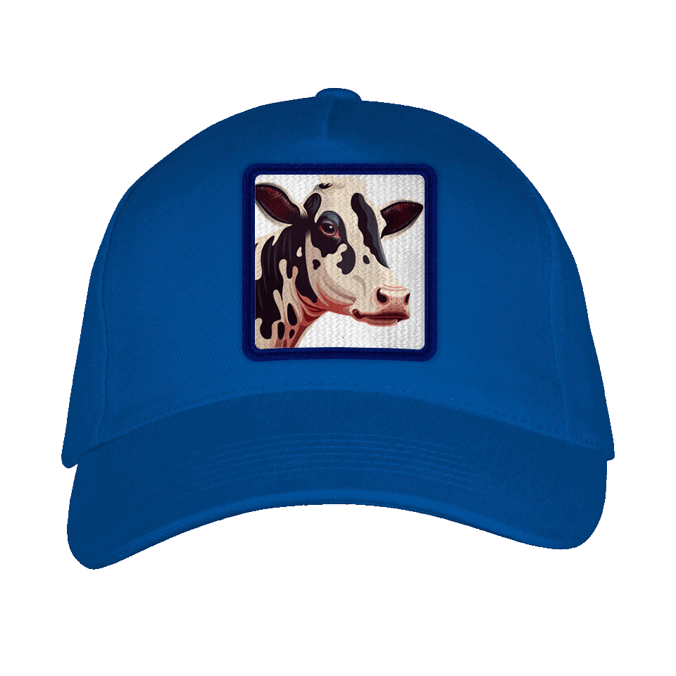 Gorra adulto con parche Vaca