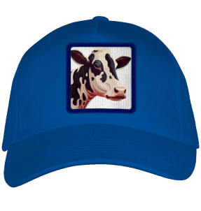 Gorra adulto con parche Vaca